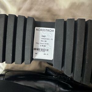 Nordstrom Black Leather loafers